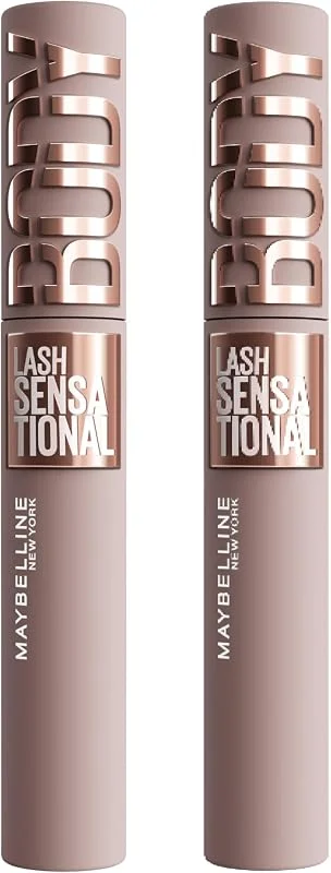 Maybelline New York Body Lash Sensational Mascara Volume 24H Lot de 2x7, 2ml — Maquillage