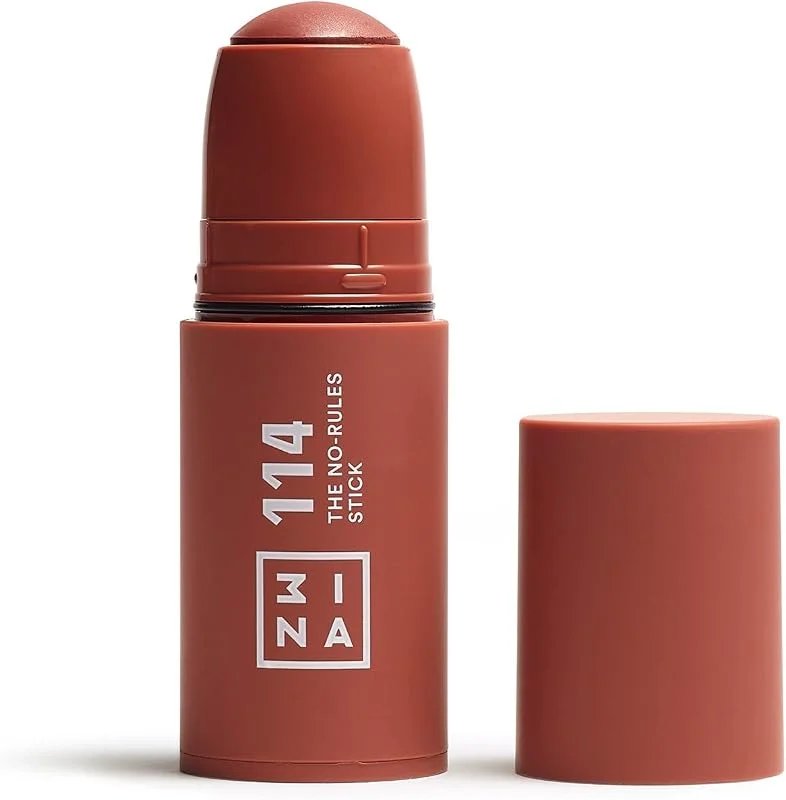 3INA - The No - Rules Stick 114 - Brun Clair - Stick Multi-Usages 3 en 1 — Maquillage