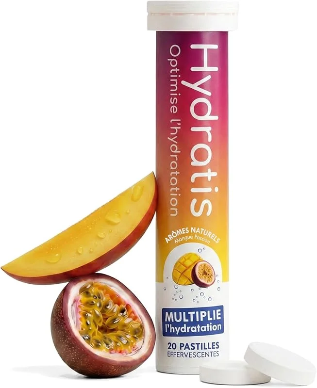 HYDRATIS - 20 Pastilles Hydratation Electrolytes - Mangue Passion — Complements alimentaires