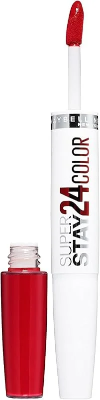 Maybelline New York Superstay 24H Rouge à Lèvres Liquide 553 Steady Red-Y 1 Unité — Maquillage