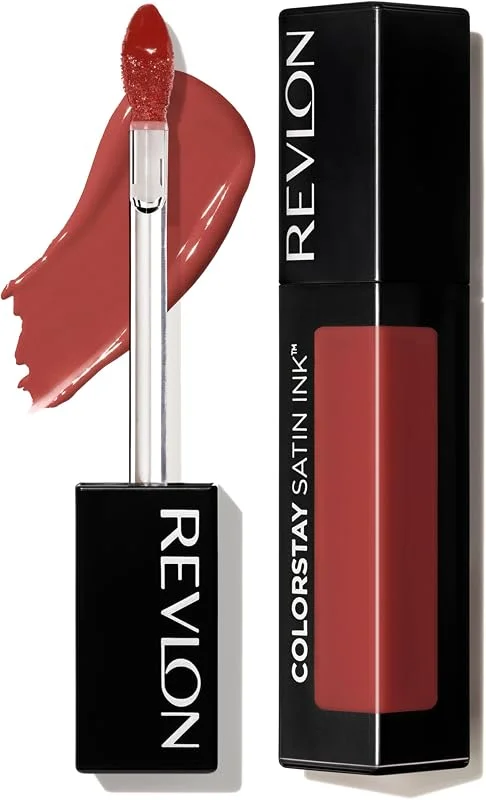 Revlon Colorstay Satin Ink, RougeàLèvresàBase d'Huile de Pépin de Cassis, Longue Tenue — Maquillage