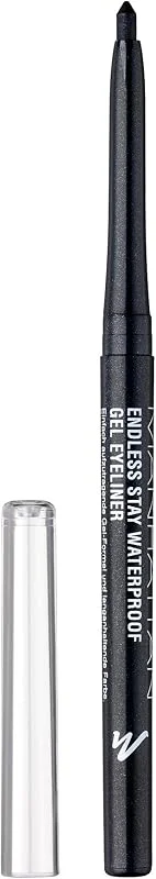 Manhattan Endless Stay Waterproof Eyeliner en gel gris avec mine extractible sans (6 g) — Maquillage