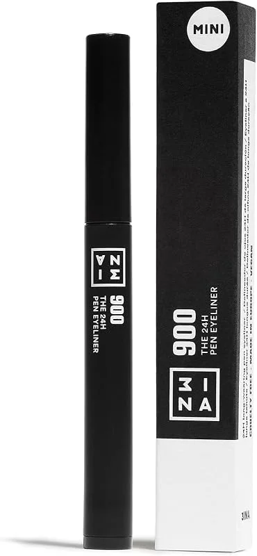 3INA - The 24H Pen Eyeliner 900 (mini) - Noir - Liquide Feutre — Maquillage