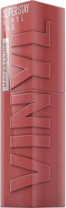 Maybelline New York SuperStay Vinyl Ink Rouge à Lèvres Liquide Peppy 115 — Maquillage
