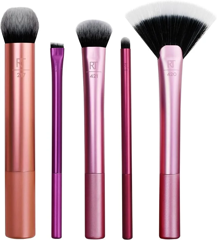 Real Techniques Artist Essentials Complete Face Makeup Brush Set for Makeup Artist — Maquillage