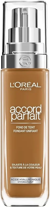 L'Oréal Paris Accord Parfait Fond de Teint Fluide Caramel 8.5.D 30ml — Maquillage