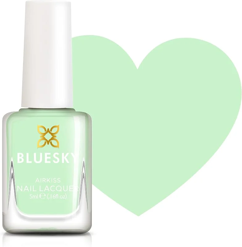 Bluesky Vernis à Ongles Enfant – ICE CREAM DREAM, Vert. Peel-Off Facile à Décoller, Non — Maquillage