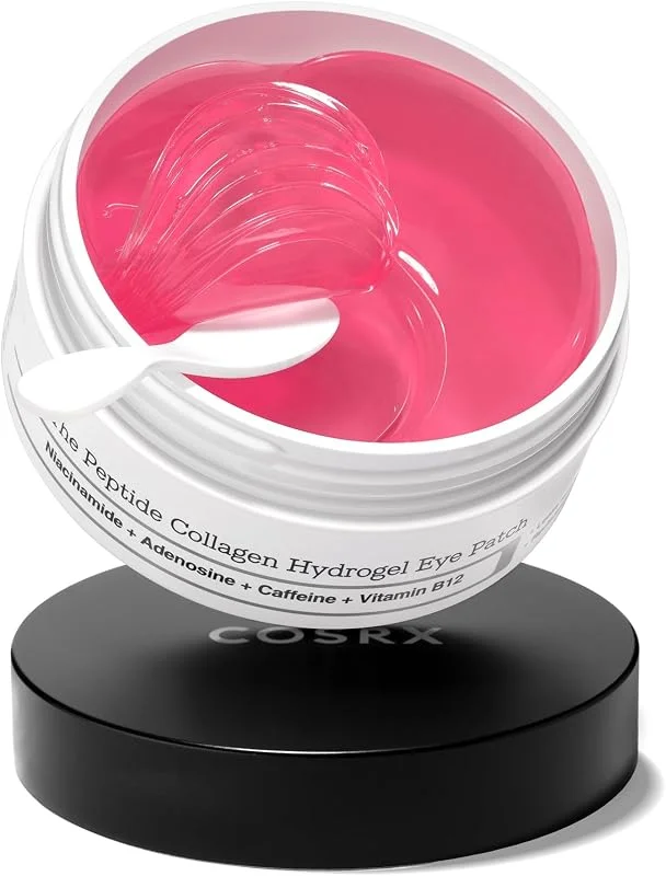 COSRX Peptide Collagen Hydrogel Eye Patch, 60 Patches, Patchs pour les Yeux — Soin de la peau