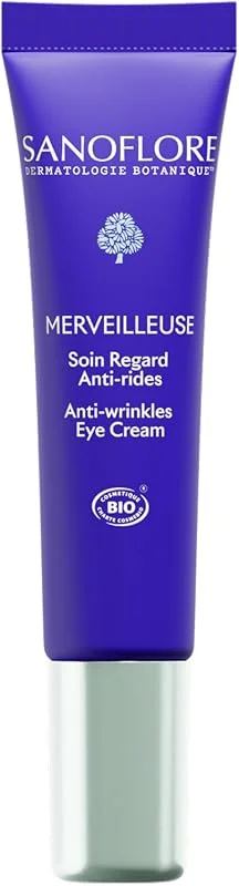 Sanoflore Merveilleuse Soin Regard Anti-rides, Crème Contour des Yeux Bio, Rétinol — Soin de la peau