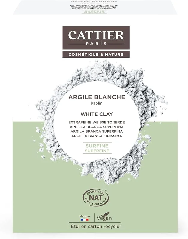 Cattier Argile Blanche Surfine Kaolin 200g — Soin de la peau