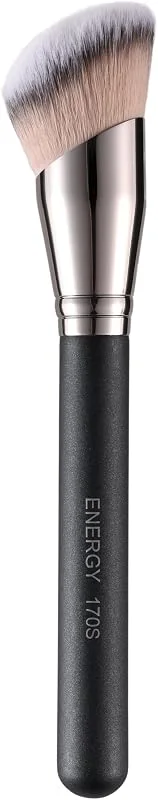 ENERGY 170S Pinceau de Fond de Teint Biseauté pour Base Lisse et Légère – Pinceau Maquillage avec