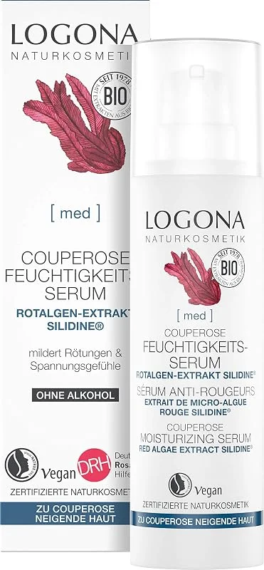 Sérum hydratant bio Couperose LOGONA Naturkosmetik pour peaux sujettes à couperose — Soin de la peau