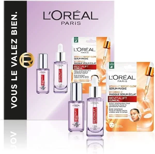 L'Oréal Paris Coffret Cadeau Soin Anti-Rides Acide Hyaluronique 30ml — Soin de la peau