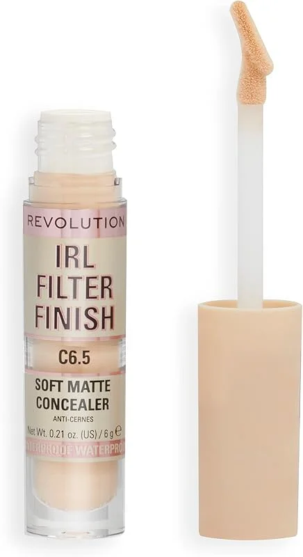 Makeup Revolution, Correcteur de teint IRL, Couvrance moyenne à complète, C6.5, 6g — Maquillage