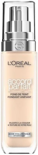 L'Oréal Paris Accord Parfait Fond de Teint Fluide Ivoire Rosé 1.R 30ml — Maquillage