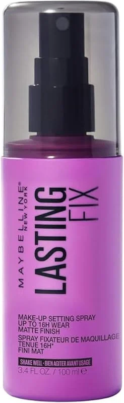 Maybelline New York Lasting Fix Spray Fixateur Matifiant 16h 100ml — Maquillage
