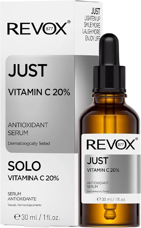REVOX B77 - Just Vitamin C 20%, 30 ml, Sérum Visage À La Vitamine C, Antioxydant — Soin de la peau