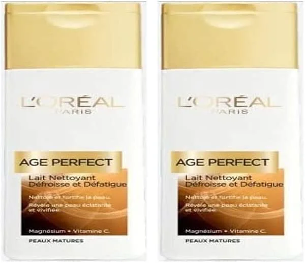 L'Oréal Paris - Lait Démaquillant Énergisant pour Visage & Yeux - Nettoyant — Soin de la peau