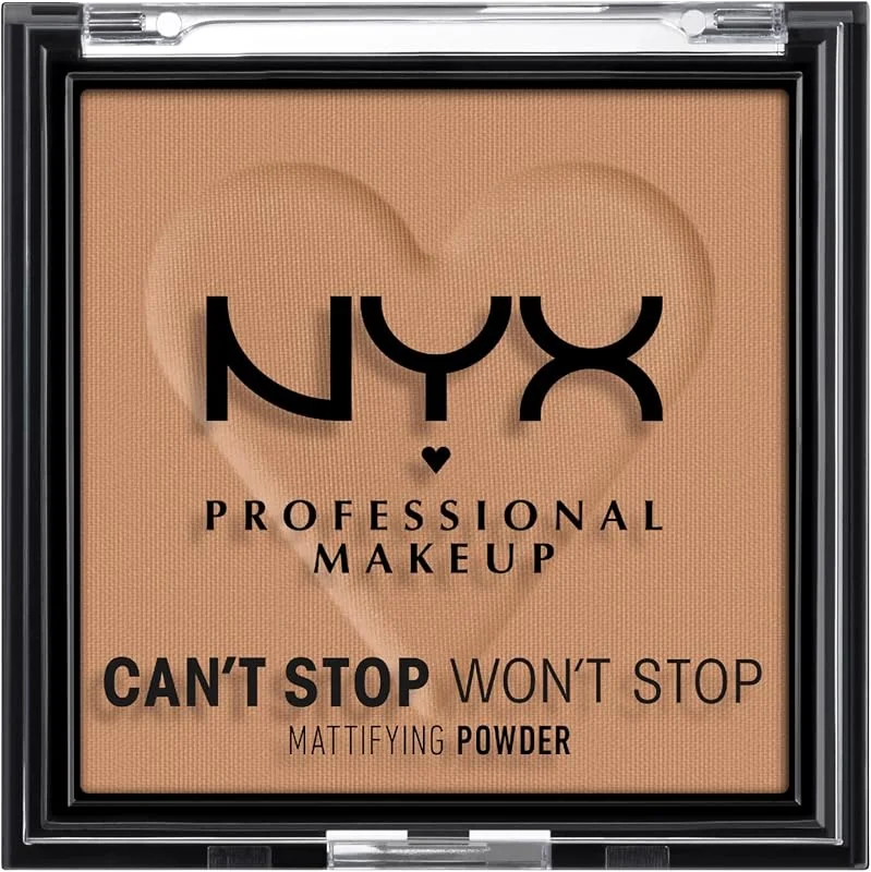 NYX Professional Makeup Poudre Matifiante Can't Stop Won't Stop Caramel — Maquillage