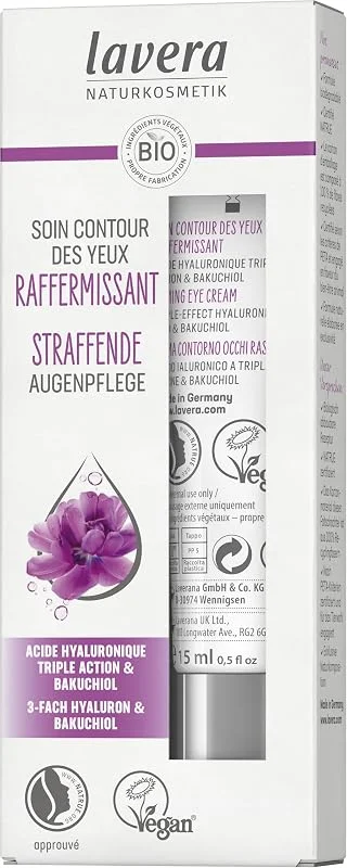 lavera Crème yeux raffermissante 15 ml — Soin de la peau