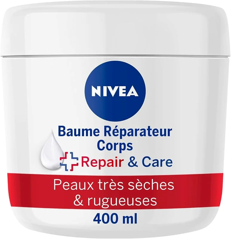 NIVEA Repair & Care - Crème Corps, Visage & Mains - Peaux Sèches - 400 ml — Soin de la peau
