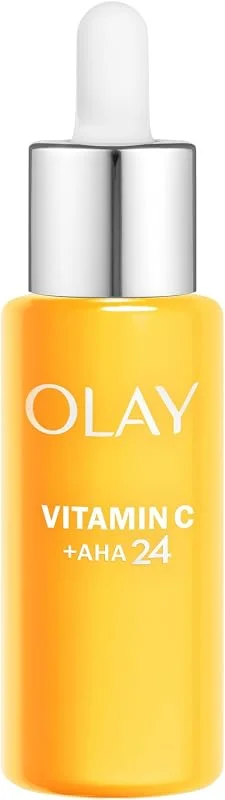 Sérum à la Vitamine C Olay pour le Visage, Soin de la Peau avec AHA et Niacinamide à 99% de Pureté.