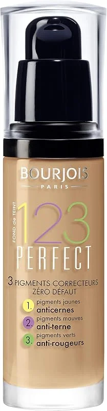 Bourjois - Fond de Teint 1.2.3. Perfect - Hale Clair - 30 ml — Maquillage