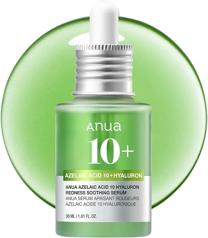 Anua Sérum Acide Azélaïque 10% – Serum Visage Apaisant Rougeurs & Imperfections — Soin de la peau