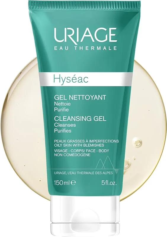 Uriage Hyseac Gel Nettoyant Anti-Imperfections Visage et Dos - Nettoie en Douceur — Soin de la peau