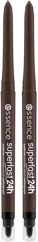 Essence - Crayon Sourcils Pommade Superlast 24h Waterproof - 40 Cool Brown (Lot de 2) — Maquillage