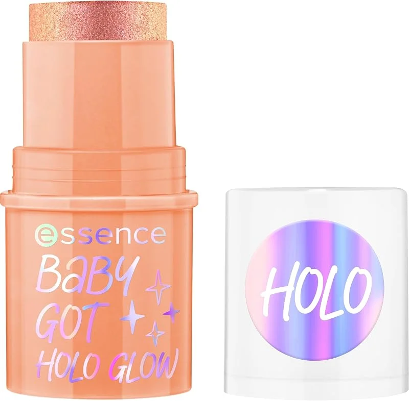 essence BABY GOT HOLO GLOW highlighter stick illuminateur, résultat instantané (5g) — Maquillage