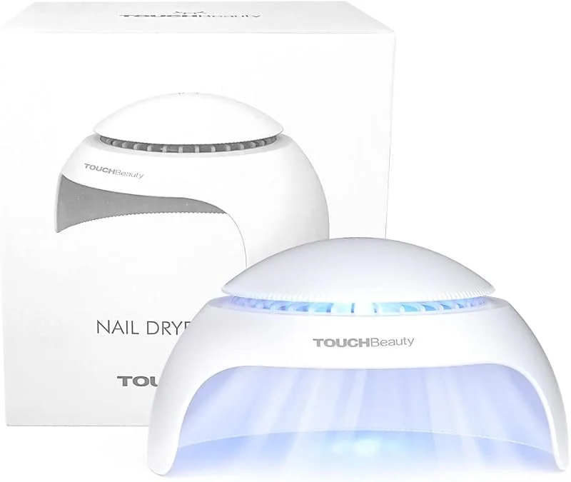 TOUCHBeauty Sèche-ongles pour vernis à ongles normal avec séchoir à air et dispositif — Maquillage