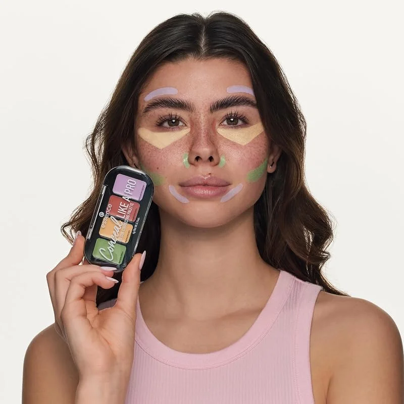 essence CONCEAL like a PRO Colour Correcting Palette correctrice, anti-tâches (4g) — Maquillage