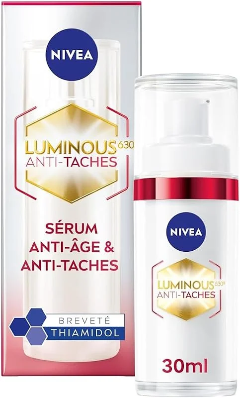 NIVEA Luminous 630 Anti-Aging and Anti Dark Spot Face Serum, 30ml — Soin de la peau