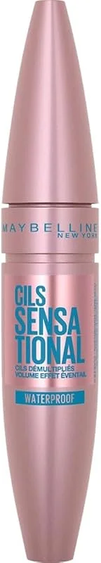 Maybelline New York Mascara Cils Sensational Volume Waterproof Noir 9, 4ml — Maquillage