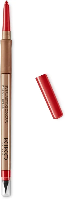 KIKO Milano Everlasting Colour Precision Lip Liner - Teinte 516 Deep red — Maquillage