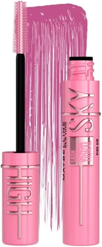 Maybelline New-York - Mascara Volume & Longueur - Sky High - Teinte : Pink Air, 7, 2 ml — Maquillage