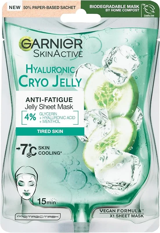 HYALURONIC CRYOJELLY tissue mask anti-fatigue 5 gr — Soin de la peau