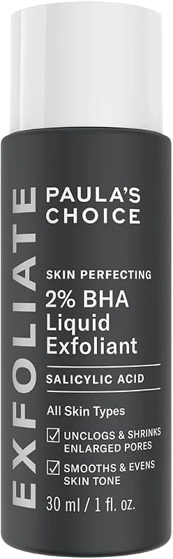 Paula's Choice Lotion Exfoliante 2% BHA, pour Mixte et Peau Grasse, 30 ml — Maquillage