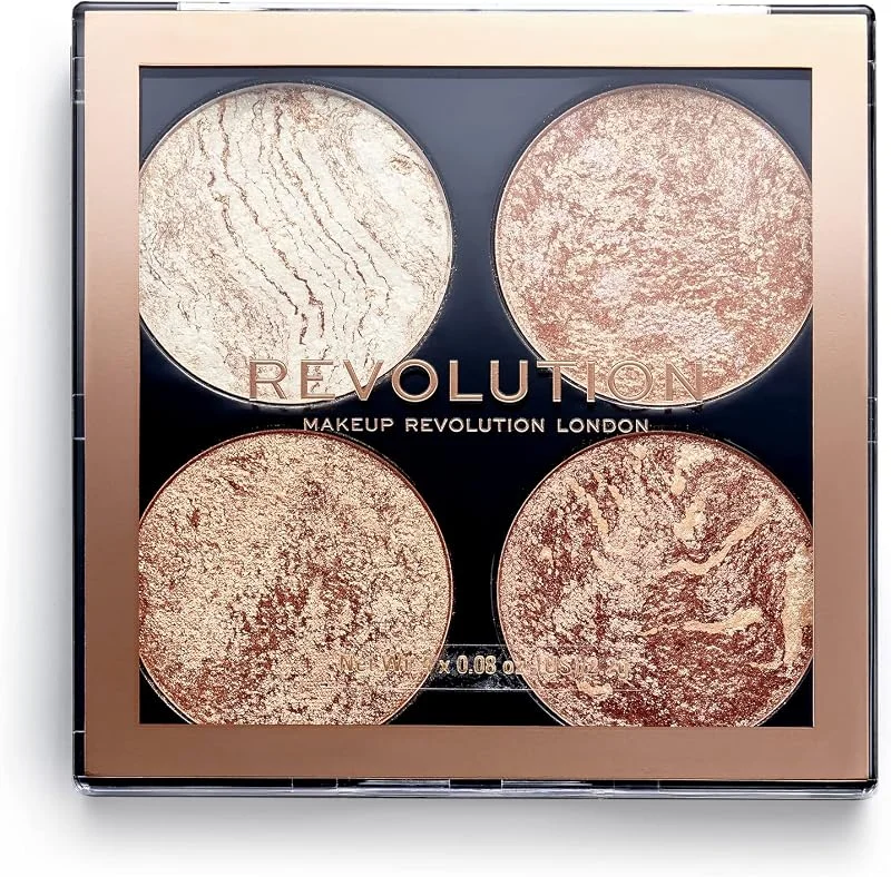 Makeup Revolution, Cheek Kit, Palette Visage, Don'T Hold Back, 4 Ombres, 8.8g — Maquillage