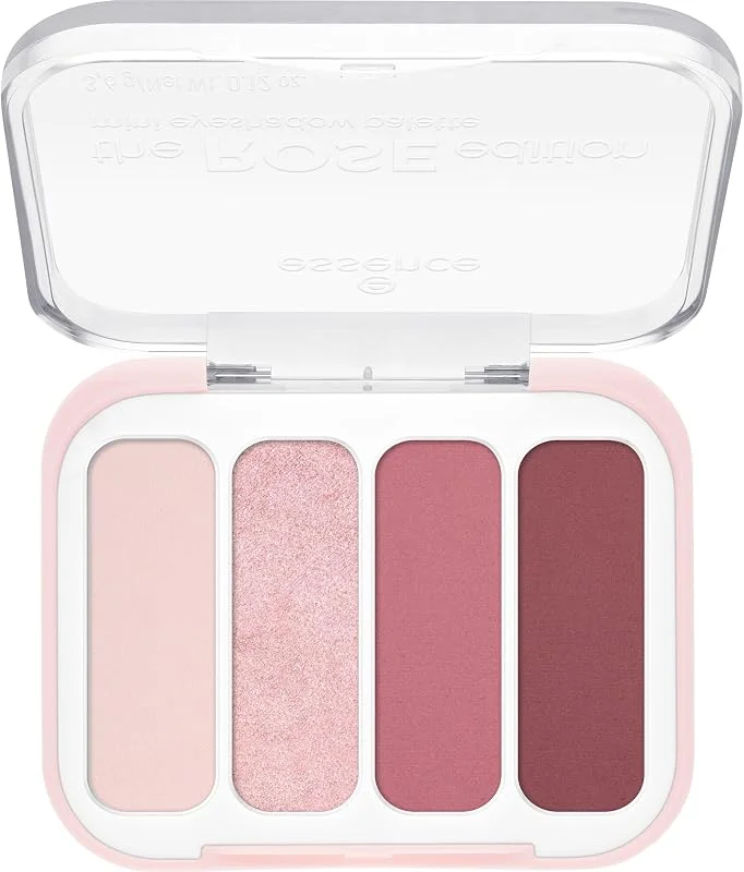 essence the ROSE edition mini, Palette de fards, longue durée (3.6g) — Maquillage