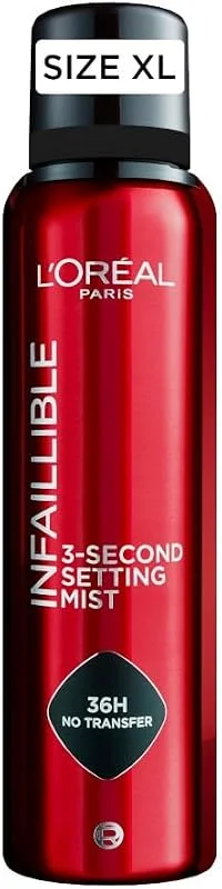 L'Oréal Paris Infaillible Spray Fixateur Maquillage Waterproof 36h 150ml