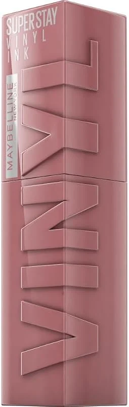 Maybelline New York SuperStay Vinyl Ink Rouge à Lèvres Nude Shock 110 — Maquillage