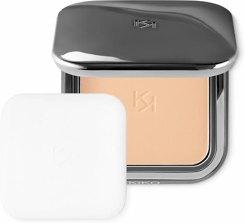 KIKO Milano Matte Fusion Pressed Powder 01, Poudre Compacte Au Fini Mat Naturel — Maquillage
