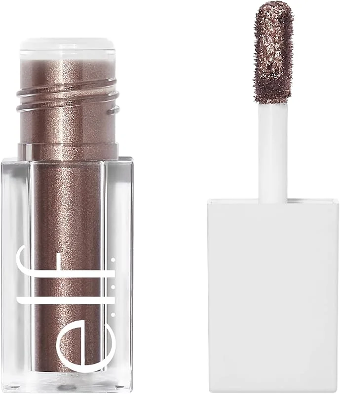 e.l.f. Ombre à paupières métallique liquide, ombre à paupières à fort impact avec une — Maquillage