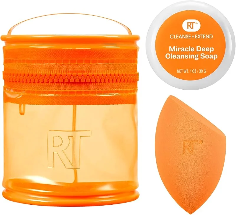 Real Techniques Miracle Blend + Cleanse Kit, 3 Piece Set — Maquillage