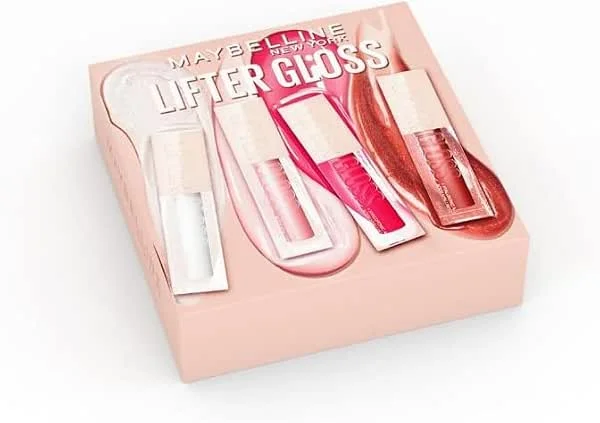 Maybelline New York Lifter Gloss Coffret 4 Teintes Acide Hyaluronique — Maquillage