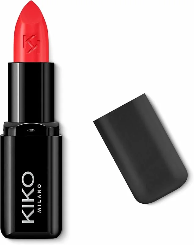 KIKO Milano Smart Fusion Lipstick - Teinte 414 Poppy Red — Maquillage
