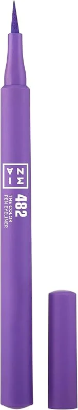 3INA - The Color Pen Eyeliner 482 - Violet - Eyeliner Couleur Liquide — Maquillage