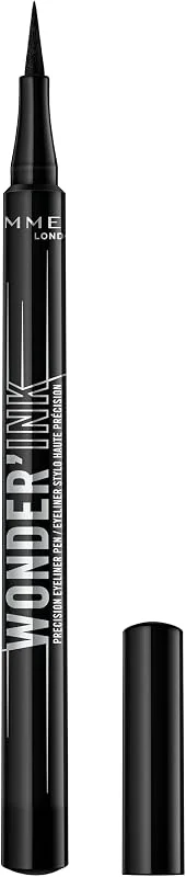 Rimmel - Eyeliner Wonder'Ink - Waterproof - Longue tenue - Mate - Application facile — Maquillage